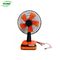 High Performance Dc Motor Oscillating Table Fan Red Color For Home