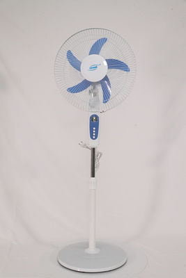 Quạt đứng có thể sạc lại năng lượng mặt trời 16 inch tốc độ cao, Quạt bàn năng lượng mặt trời có bảng điều khiển