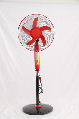 Quạt trong nhà AC DC 2 trong 1 năng lượng mặt trời 16 inch với động cơ bằng đồng có tuổi thọ cao