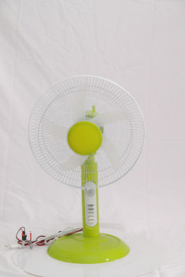 Quạt làm mát nhanh AC DC / Quạt bàn năng lượng mặt trời có pin Tuổi thọ cao